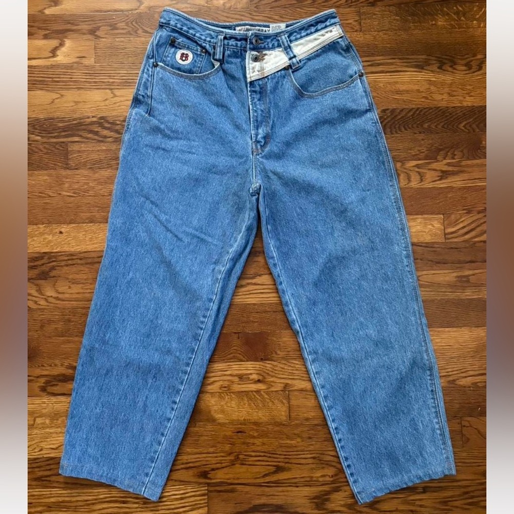 UNIONBAY Blue Relaxed High Waisted Jeans Classic Denim Vintage size 34